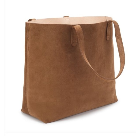 cuyana suede tote
